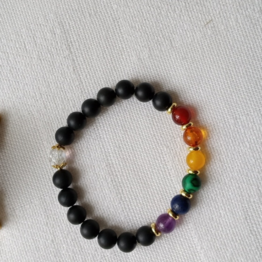 BRACELET 7 CHAKRA GEMSTONES